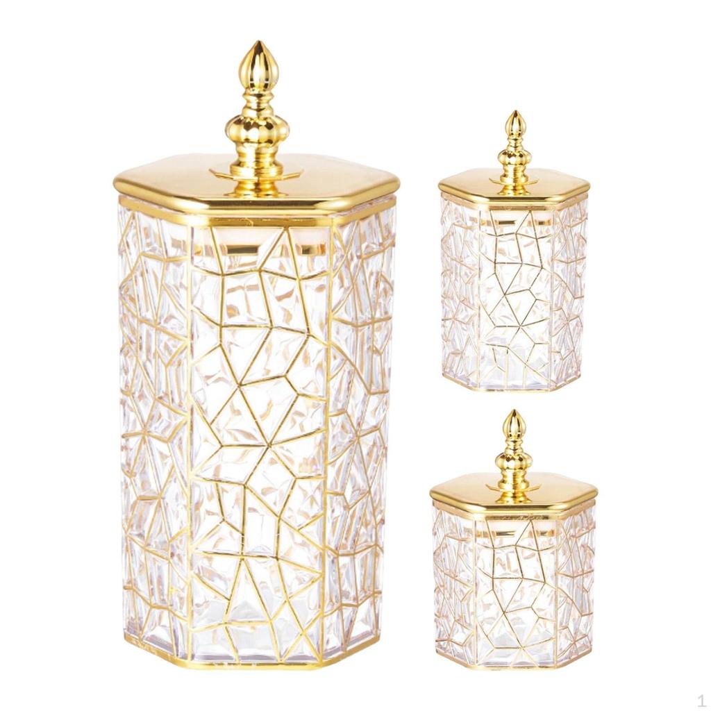 Set of Storage Jars with Lids, Airtight Kitchen Containers, Boxes Sealed