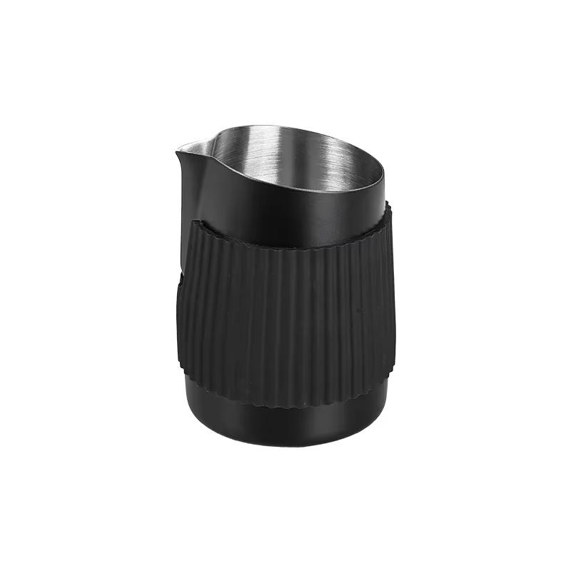 

Чашка для латте-арта из нержавеющей стали объемом 420 мл с острым и скошенным горлышком, антиожоговый цилиндр для вспенивания кофе и молока со шкалой