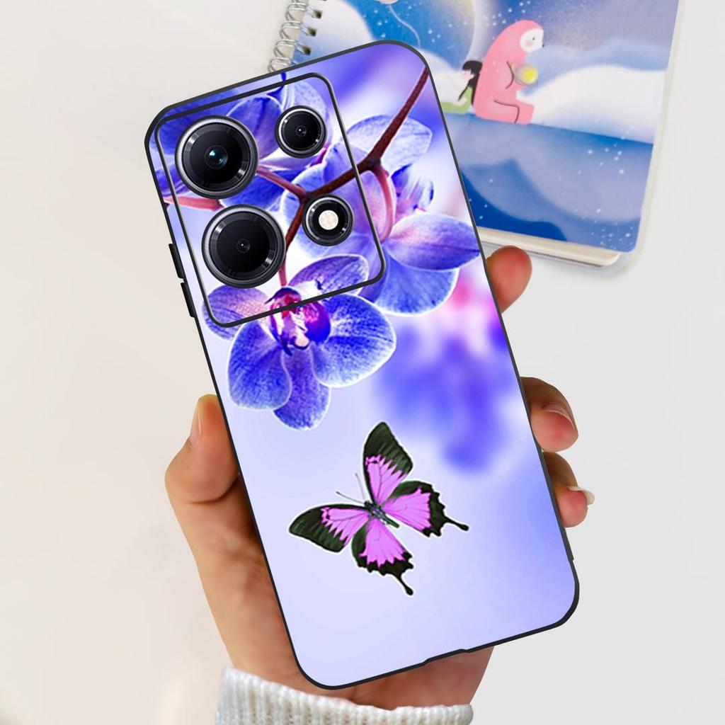 For Infinix Note 30 Pro Case Stylish Painted Cover Soft Silicone Phone Cases For Infinix Note30 Note 30 Pro X6833B X6716B Bumper