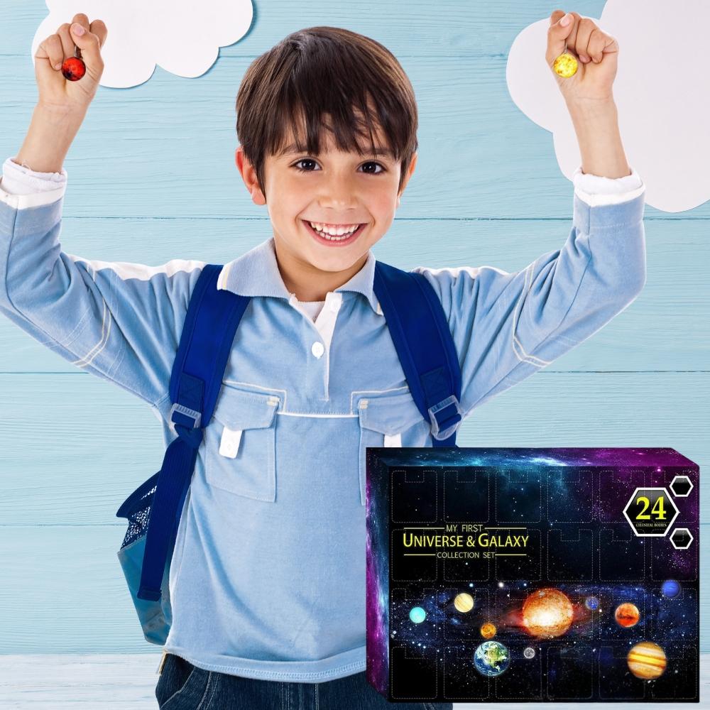 Advent Calendar Planets Space Universe Solar System Pendants 24