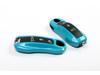 Porsche Key Shell for Cayenne, Macan, 911, Panamera, 718, Taycan - Miami Blue