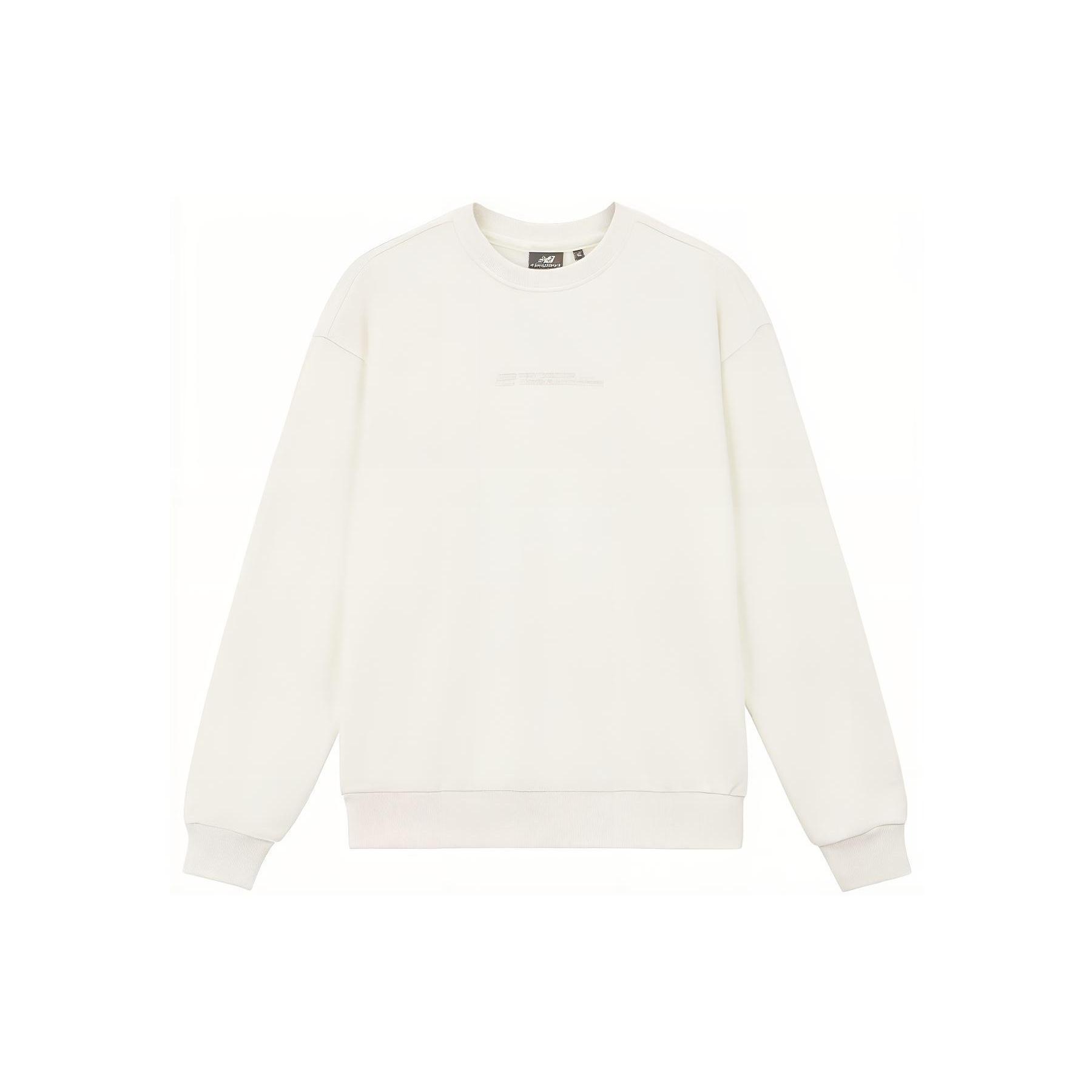 New Balance Casual Sweatshirt Asia Sizing White Men s 5CD37231-IV XXL