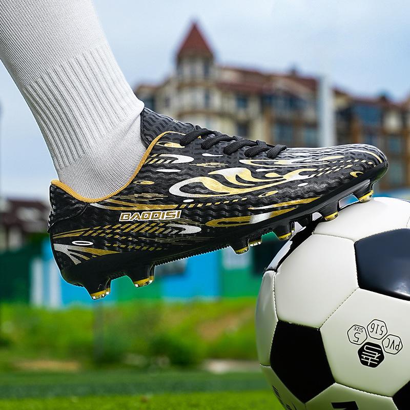 Factory Football Shoes People Grass Field Children's Anti-skid Short Nails Youth Game Training Shoes Long Broken Nails Sports