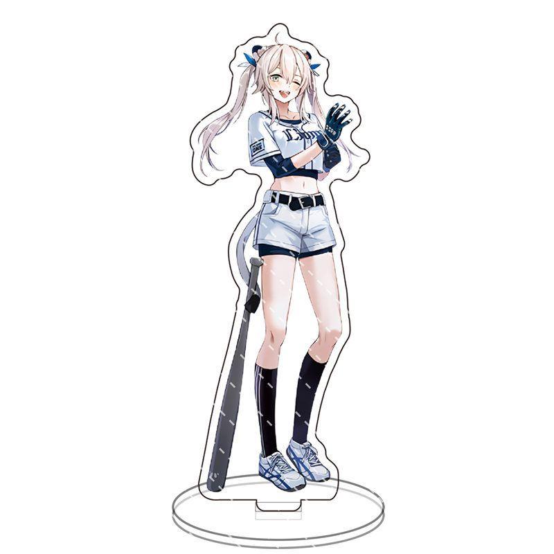 

Hololive Acrylic Stand Figure Aqua Akai Shirakami Pekora Natsuiro Sakura Inugami 3