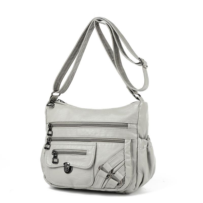 

Женская сумка кроссбоди большой вместимости с несколькими карманами, на плечо, сумка для мамы среднего возраста