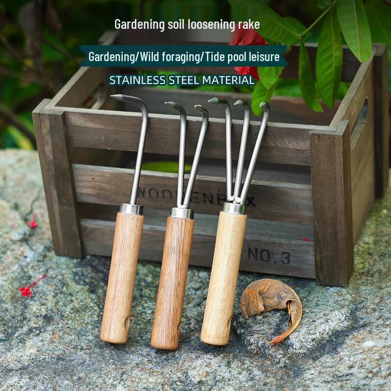 Stainless Steel Garden Hand Rake
