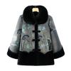 Yalu Women's Floral Fleece Lined Winter Jacket & Set