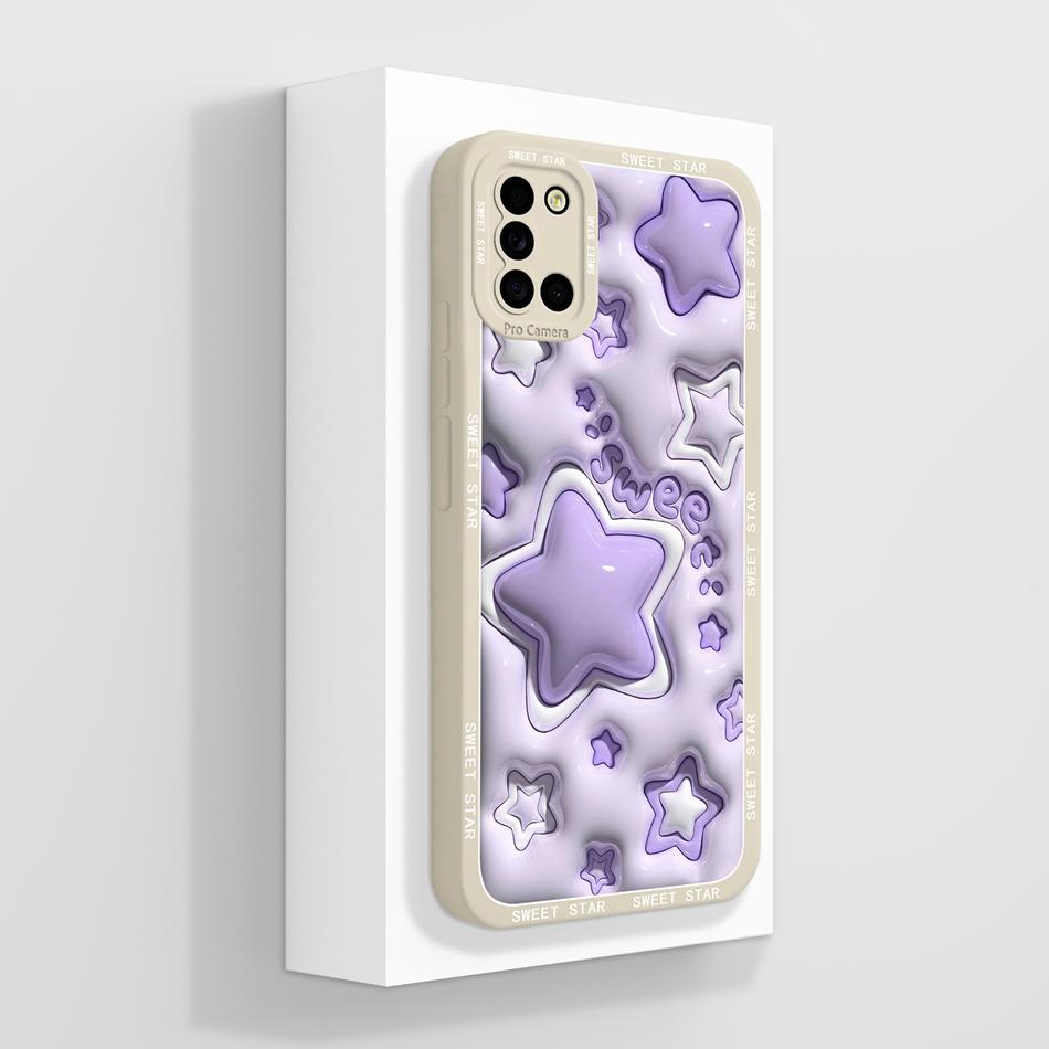 For Samsung A31 Case Aesthetic Phone Cover Soft Liquid Silicone Full Protection Anti Choc Protector For Samsung Galaxy A 31 Capa