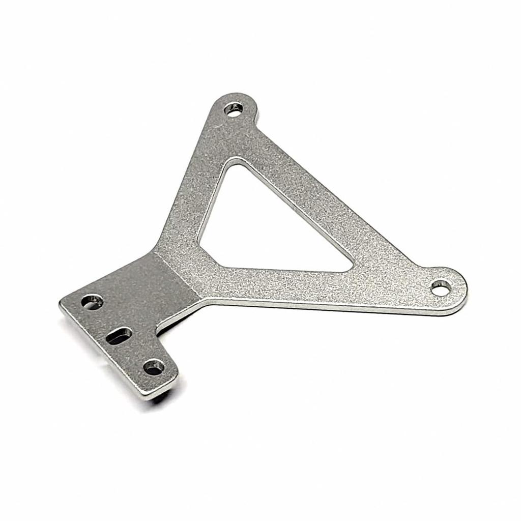 Kingfly Aluminum Shock Absorber Front Support Plate for DT-02 Buggy Kumamon Version/Super Fighter G/Desert Gator