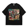 Agnostic Front Unisex Black Cotton TShirt Punk Streetwear Graphic Tee Album Art Retro Style