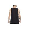 Nike Logo Embroidered Comfortable Round Neck Sports Vest Men Vests Black FD1291-010