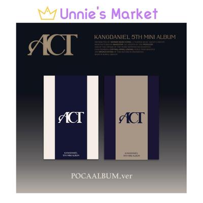 KANGDANIEL - ALBUM ACT POCA (A VER., B VER.)
