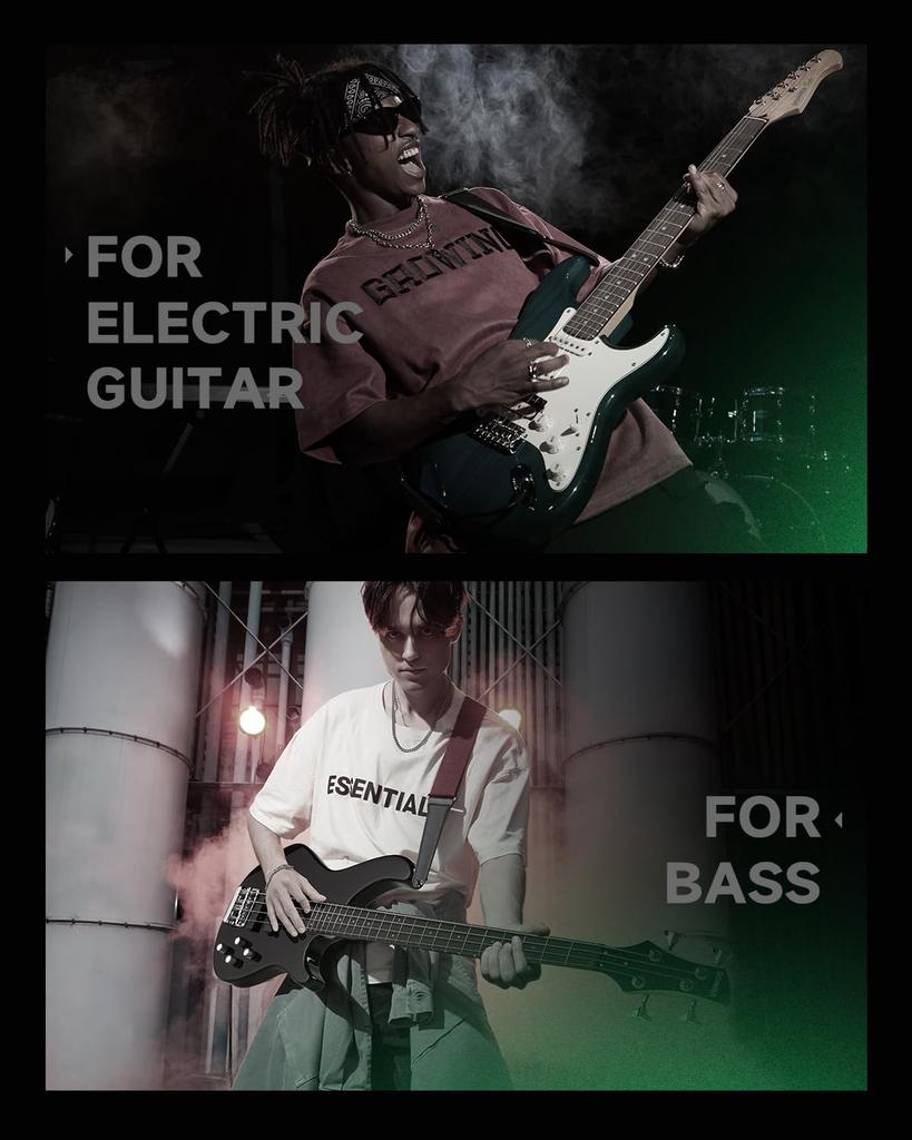 Kytarový pedál Donner Noise Gate Effector, 2 režimy Noise Killer (Hluková brána)