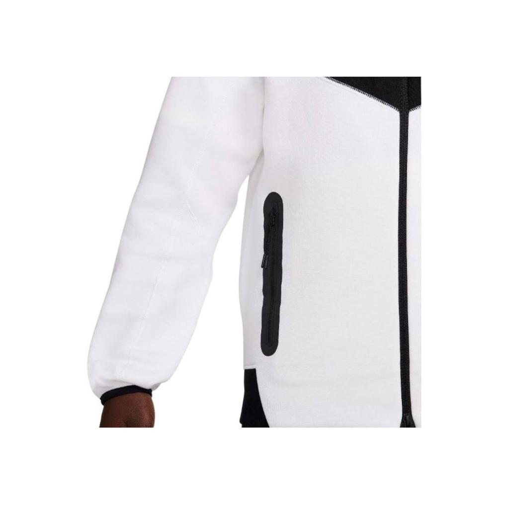 Nike Color Block Hooded Zip-Up Long Sleeve Jacket Men Jackets White FZ4709-101