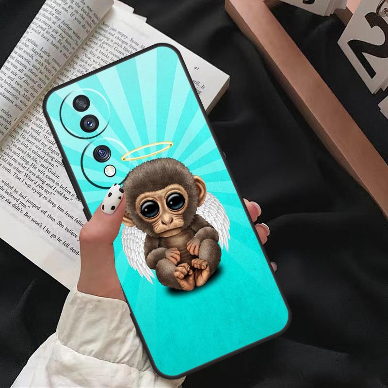 Monkey Gorilla Ape Baby For Honor Magic 7 Lite 6 8 Pro Case For Honor 200 400 50 70 90 X8c X8b X9a X9b X9c X9d Win RT