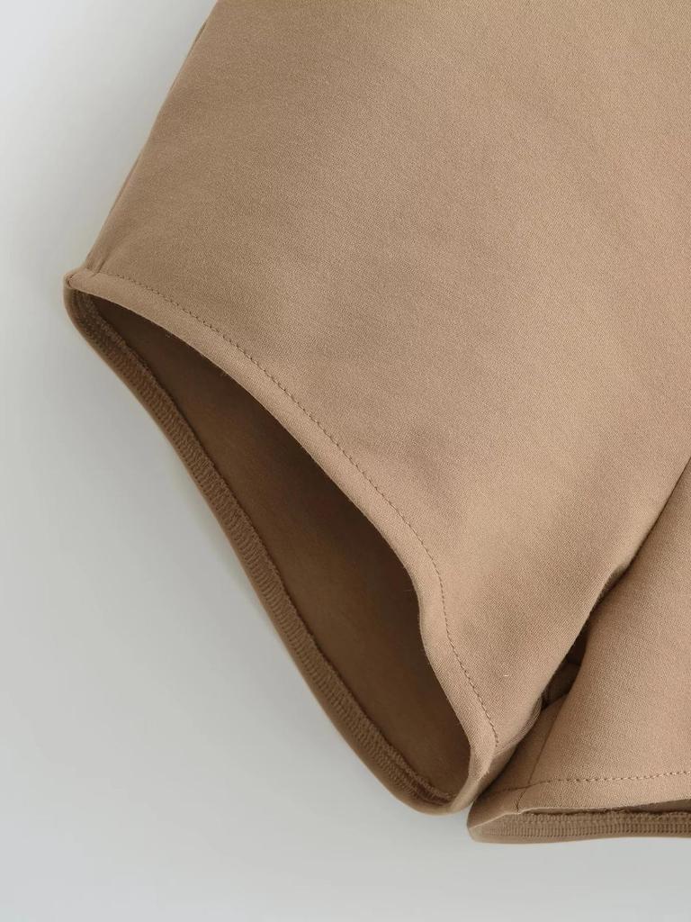 Pantalones Cortos Adelgazantes de Cintura Alta Pure Desire Primavera 2026: Pantalones Cortos Casuales de Moda, Versátiles y Realzadores de Cadera para Mujer