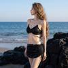 1011 New Bikini Swimsuit Female Sexy Three-piece Rhinestone Photo Good-looking Seaside Vacation Hot Spring Swimsuit