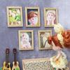 Doll House Mini Furniture Accessories Living Room Micro Scene Model Diy Plain Photo Frame