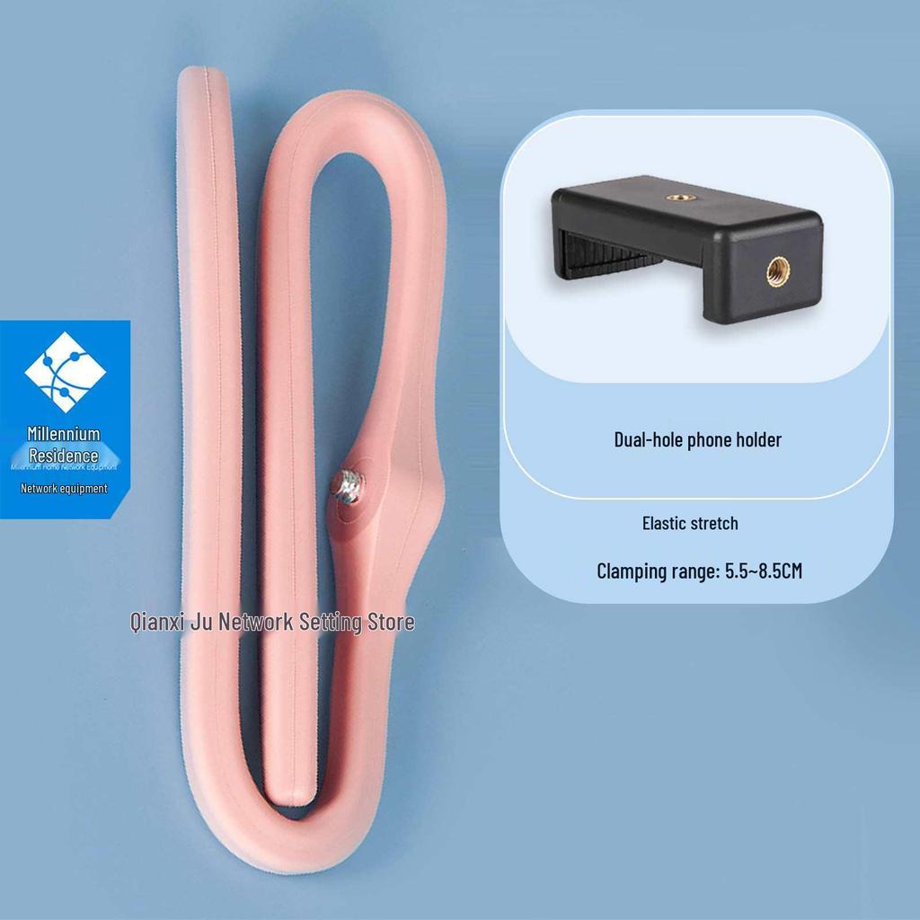 Treadmill Tablet & Phone Holder: Multifunctional Adjustable Gym & Yoga Support Stand