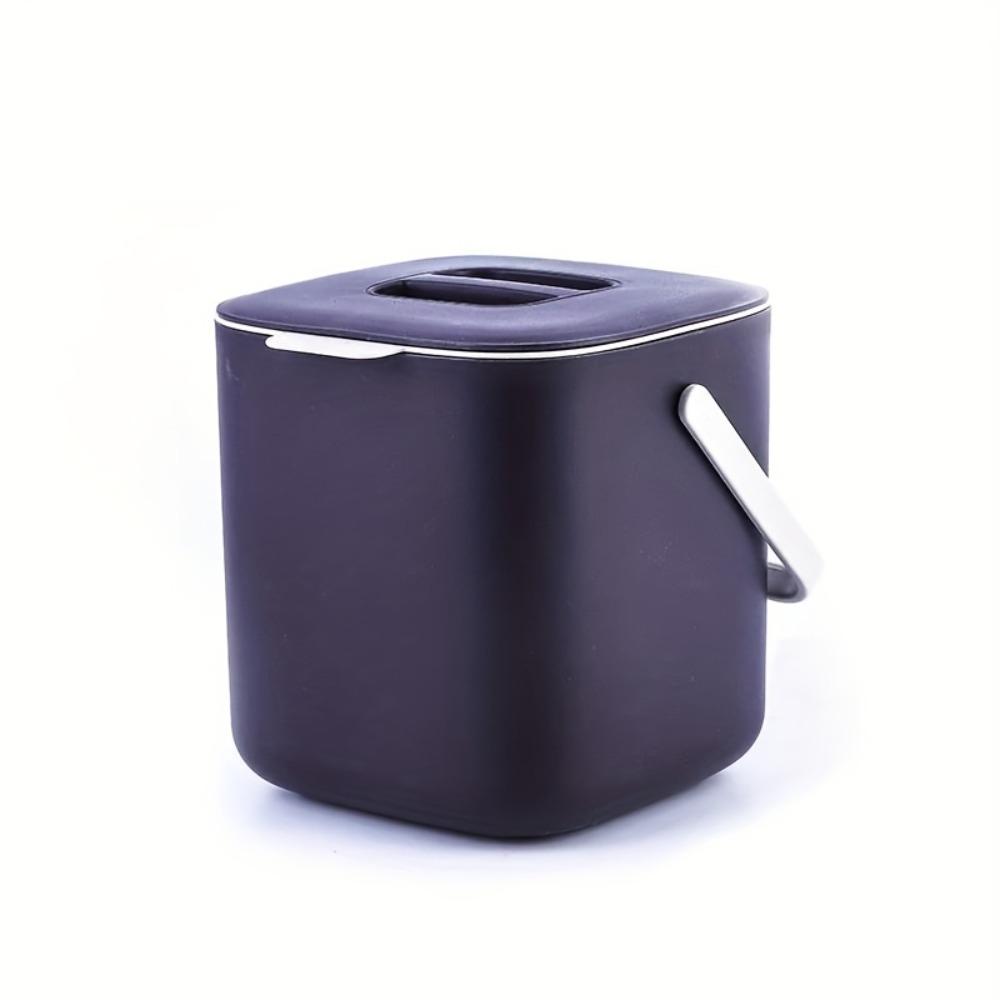Uses for Home Office Vehicle – Compact Rectangular Garbage Bin with Lid Portable Easy to Clean