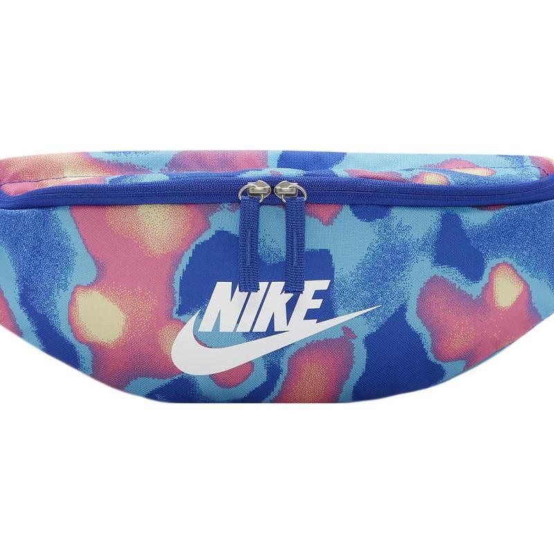 Nike Fabric Crossbody Bags Fanny Pack Medium Size Women's Blue/White Casual DR6250-405