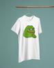 Pepe Frog Smirking / Heavyweight Cotton Unisex T-shirt with Print Tee Top