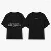 Short-sleeved T-shirt Printed Crew Neck Cotton Women’s Men’s