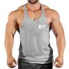 Gilet da Fitness Atletico da Uomo - Traspirante, Spalline Sottili, Cotone, Taglie Forti