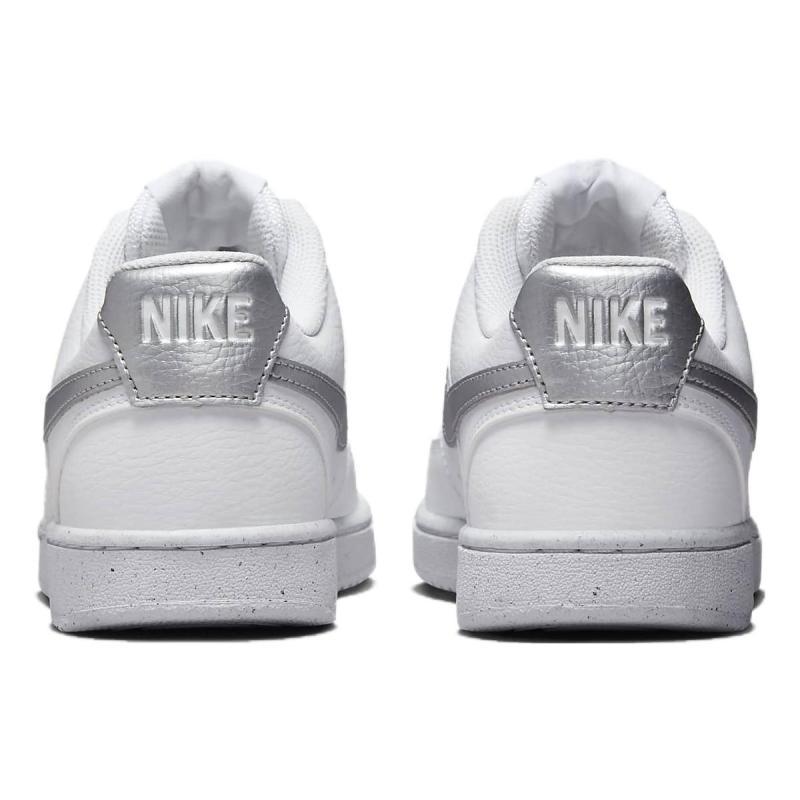 Nike Court Vision Low Next Nature White Metallic Silver Women's  DH3158-108