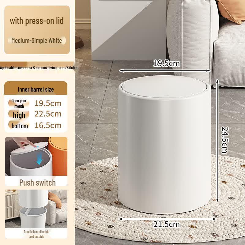 Bo Yiduo Press-Top Trash Can