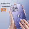 Transparent Soft Shell Case for iPhone 13, 14, 15, 16, and 17: Ultra-Thin, Anti-Fall, Four-Corner Protection