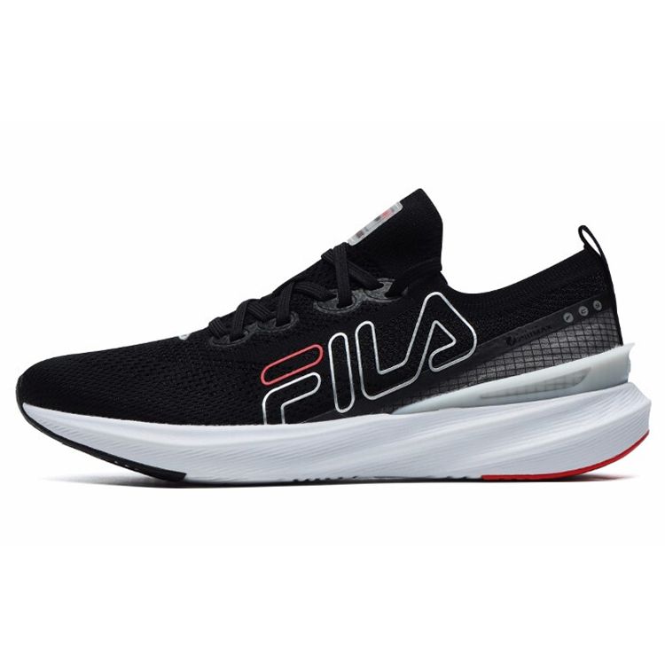 FILA Athletics Comfortable Fabric Low-Top Casual Running Shoes Women sneaker Black A12W122202FBK