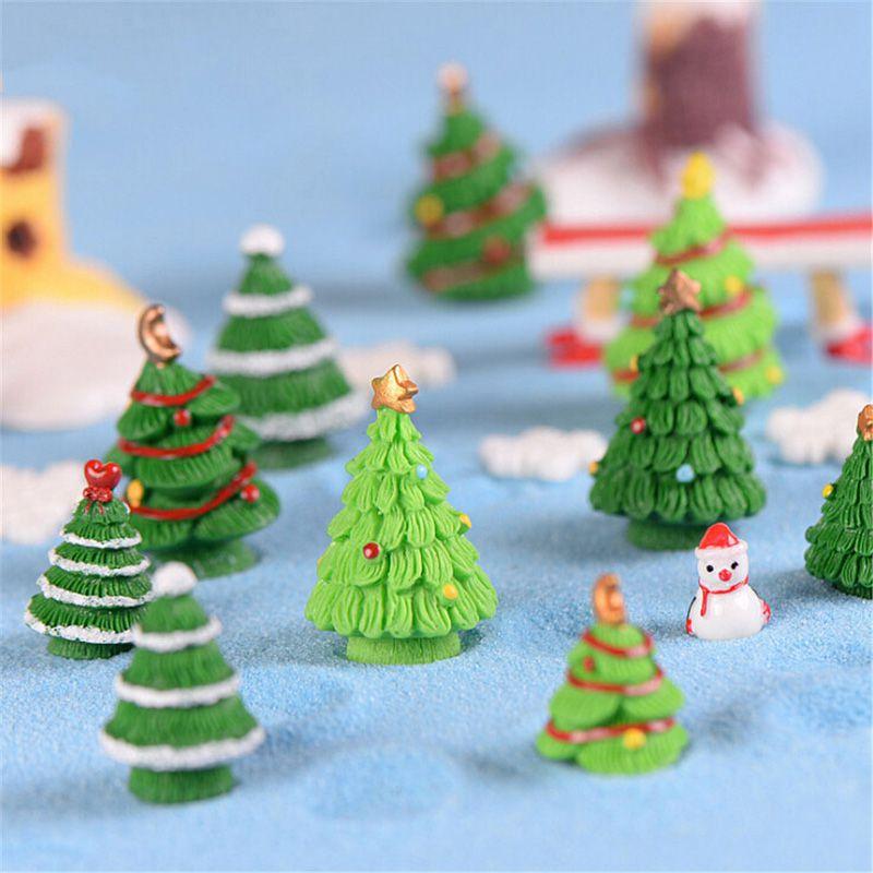 Charming Mini Christmas Tree Ornament For Unique Micro Landscape Decoration