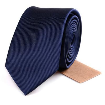 Vestido Masculino Gravata Preto Tendência Novo Casual Cor Sólida 6Cm Poliéster Seda Natal Gravata Branca