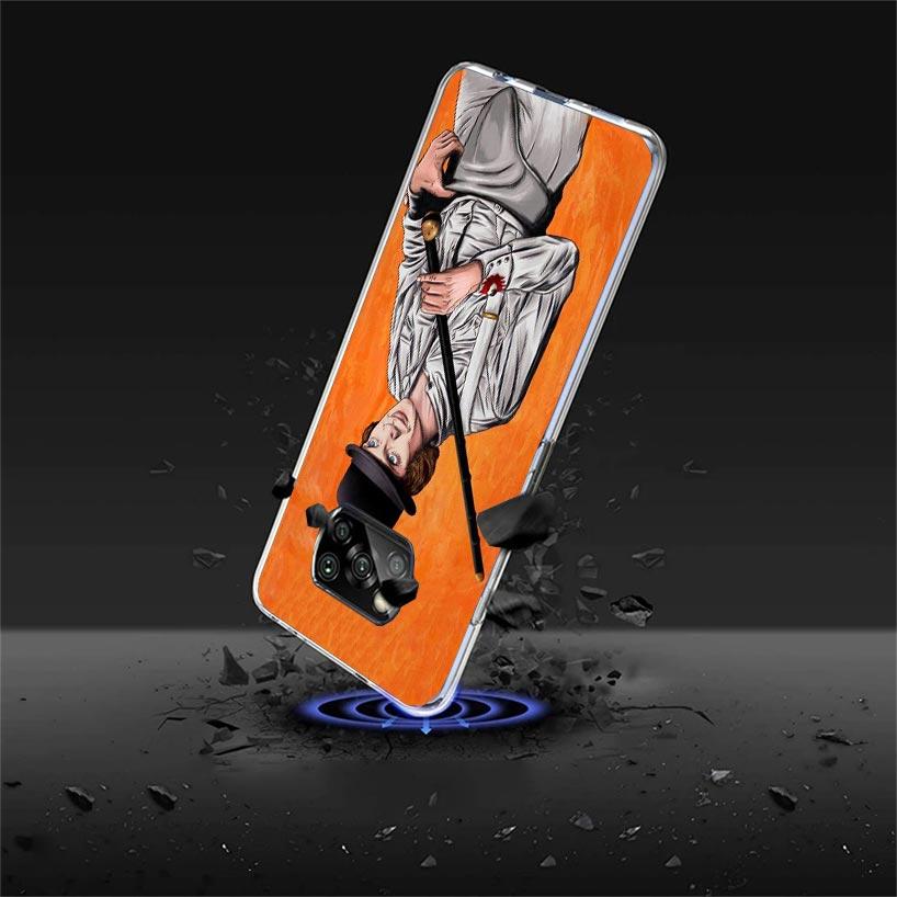A Clockwork Orange Film Case Phone Cover for Xiaomi Redmi Note 10 9 9S 8 8T 7 5 Pro Mi 12T 11T 10T 9T 12 11 Lite A3 A2 Trend Fun