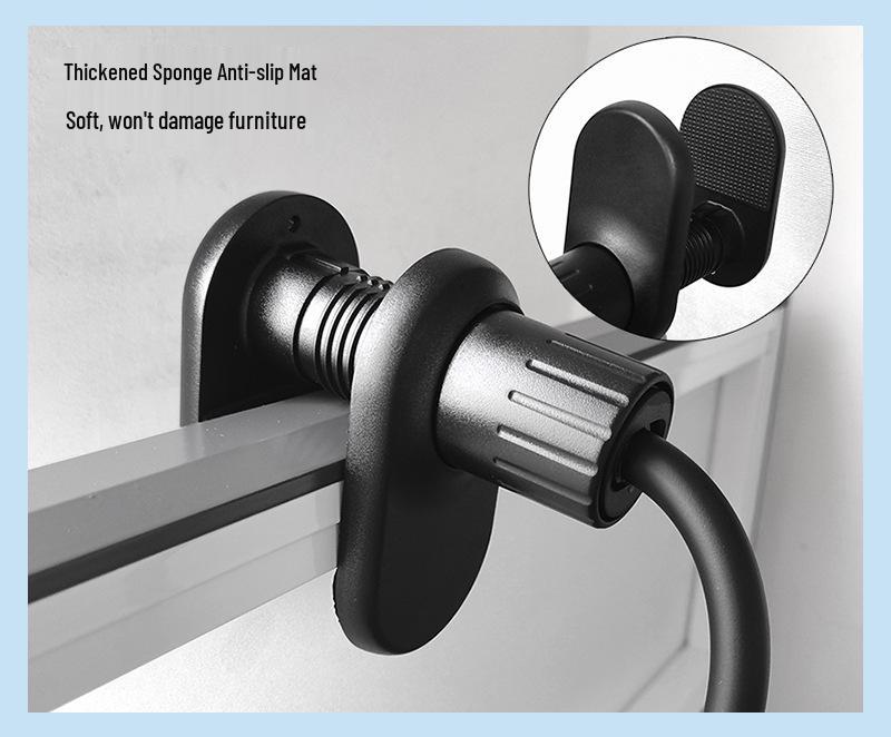 Rotating Magnetic Smartphone Holder - Ideal for Bedside, Desk, or Dorm Use for Hands-Free Viewing.