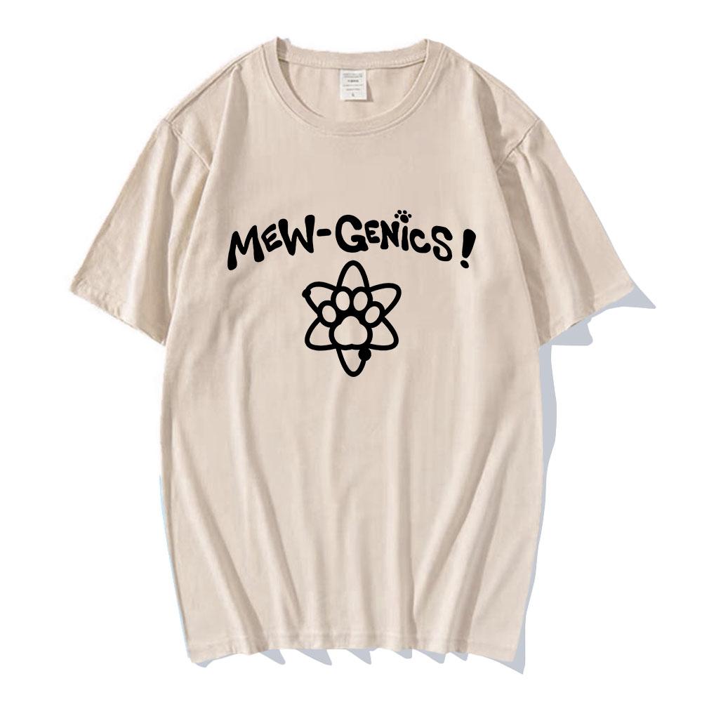 MEWGENicS Icon Graphic T-shirt Unisex Streetwear Short Sleeve Cotton O-neck Tshirts Casual Summer Comfortable Male T Shirt Merch