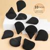 10PCS Triangle Powder Puff Soft Makeup Sponge For Face Eyes Contouring Shadow Cosmetic Washable Mini Velvet Foundation Puff