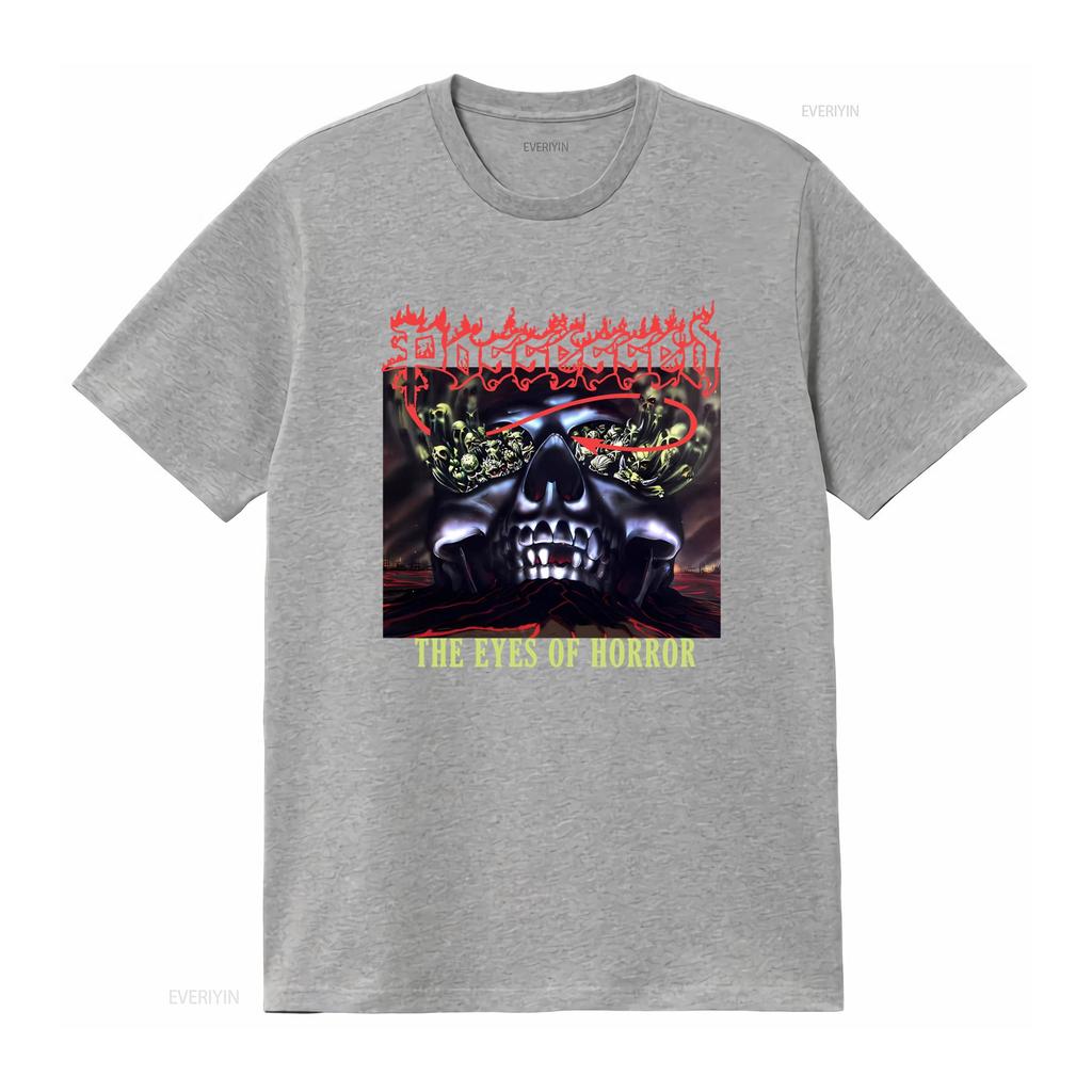 Besessen Die Augen Des Horrors T-Shirt Death Metal Band Print Erhältlich in S XL 2XL 3XL Neu Lang oder s vintage Gewaschen