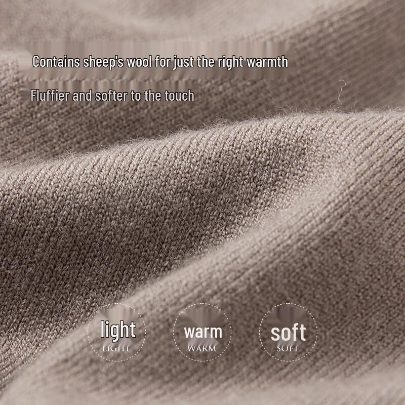 U.S. POLO ASSN. Men's Wool Blend Crew Neck Knit Sweater