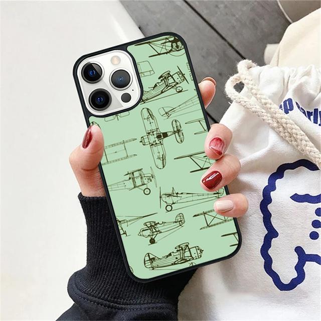 Aircraft Airplane Plane fly travel cloud Phone Case Cover For iPhone 17 Air 15 16 14 13 12 Pro Max 11 Pro Max Plus
