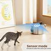 Stainless Steel Induction Pets Water Fountain Smart Pet Food Dispenser Tuya WIFI Rechargeable Automatic Feeder