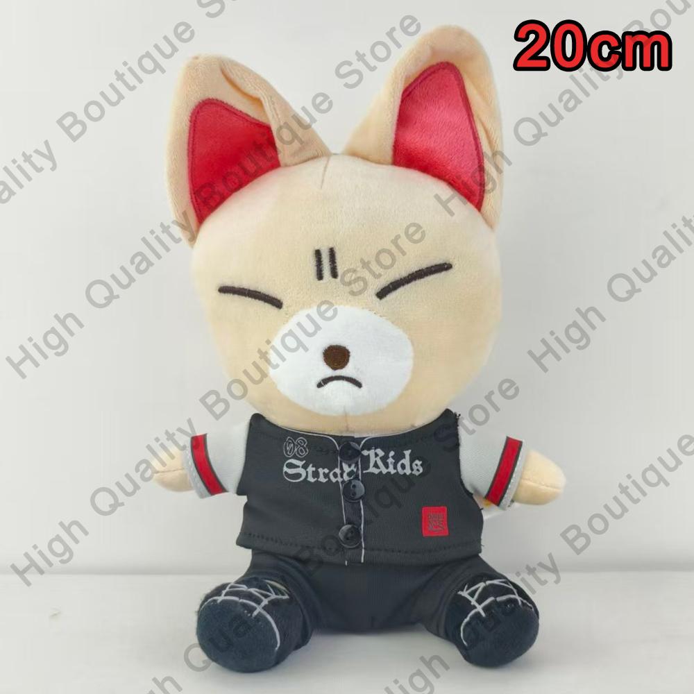 8 Adet Kpop Skzoo Peluş Oyuncak Wolfchan Sevimli Karikatür Dolgulu Hayvan Peluş Bebek Büyük Boy Uyku Yastığı Hediye İçin