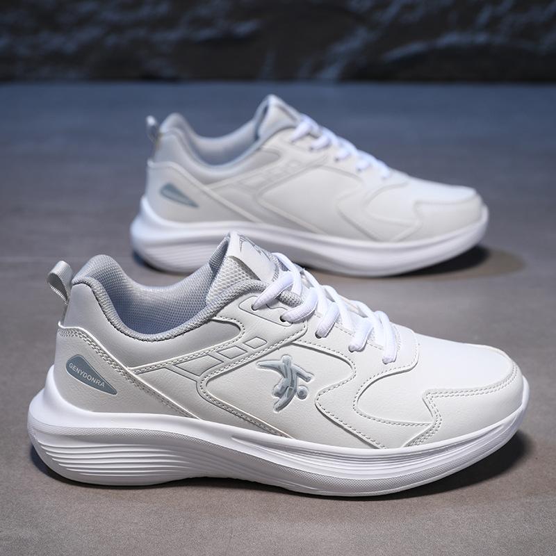 Girls spring and autumn running shoes lightweight shock absorption special running shoes ultra-light soft sole non-slip waterproof student sports