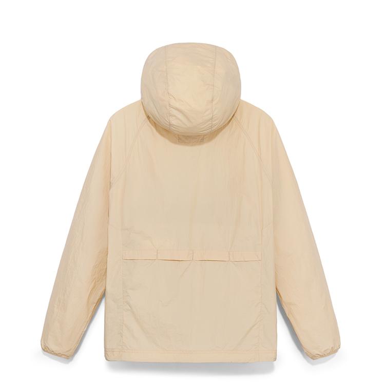 Timberland Solid Color Hooded Zipper Loose Breathable Waterproof Sun Protection Jacket Men Jackets Earth-Tone A5NHC-Y94