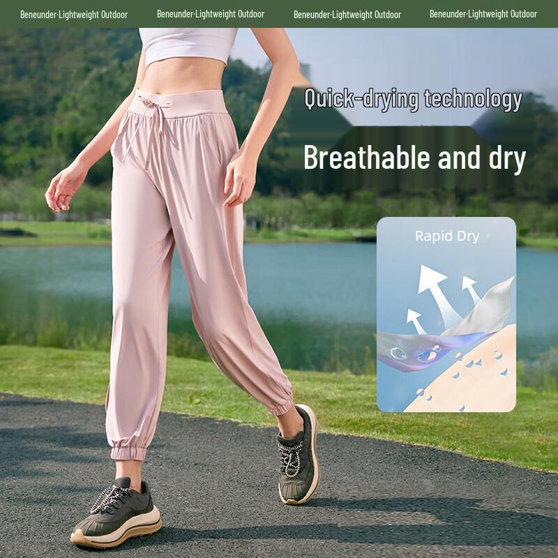 Beneunder Ice Touch Oxygen Women's Outdoor Sun Protection Cuffed Pants