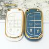 3 5 Buttons Soft Tpu Car Key Case Cover For Jeep Grand Cherokee Dodge Jcuv Dart Journey Chrysler 300C Fiat Remote Fob Keychain