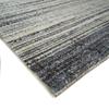 Recycled Living Room Rug Pattern Lines Grey Black 160X230