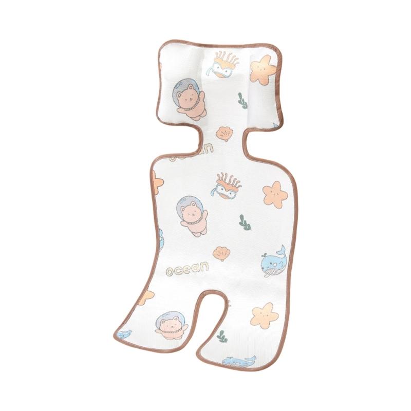 Infant Pushchair Cushion Pram Liners Seat Cooling Pad Baby Pram Cushion Toddlers Pushchairs Summer Cooling Pad