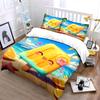 Summer Beach Popsicle Set Multiple Sizes Kid'S And Adults' Bedroom Exquisite 3Pc Bedding Set, Gift